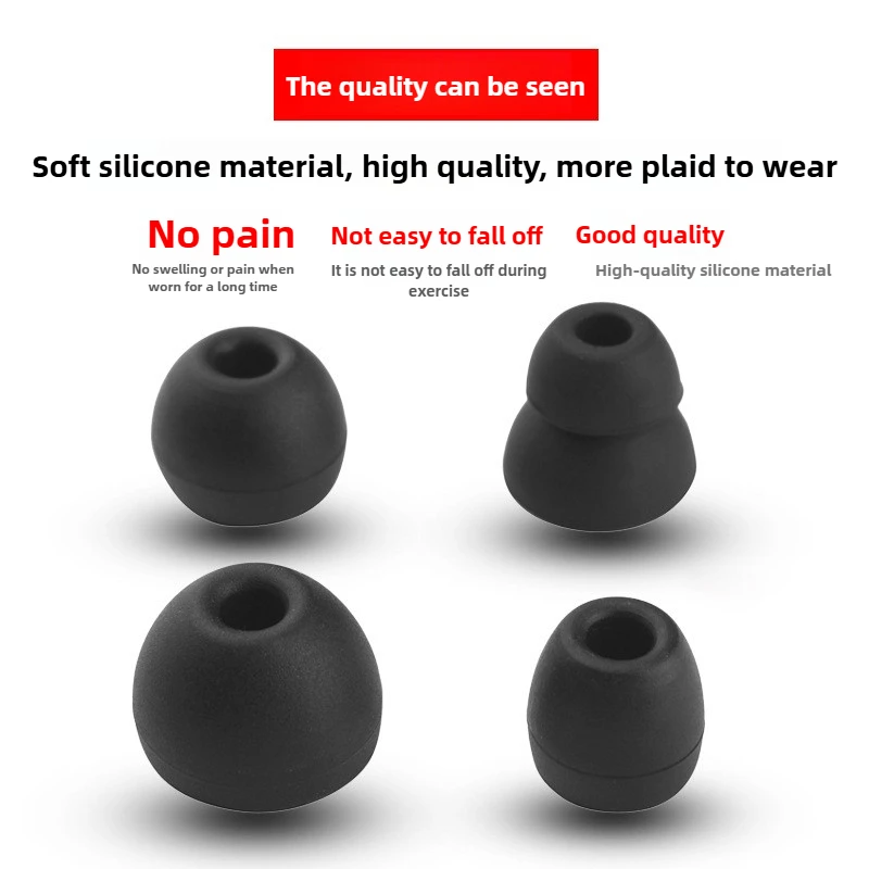 4 - Set Ear Tip Silikon Lembut - Beats Headphone Powerbeats Pro ulasan dan harga