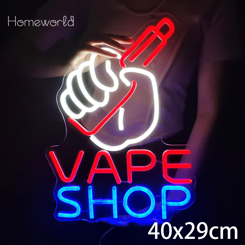 Tanda Neon Toko VAPE untuk Tok - Vaping Store ulasan dan harga