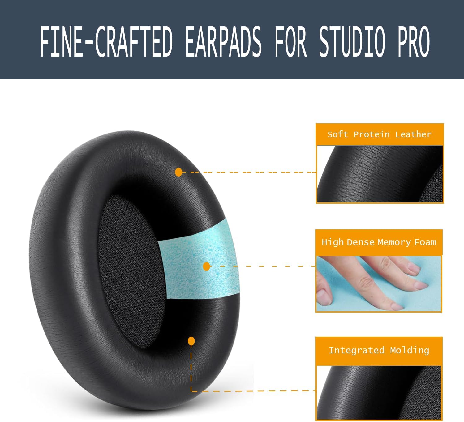 Bantalan Telinga Pengganti unt - Beats Headphone Studio Pro ulasan dan harga
